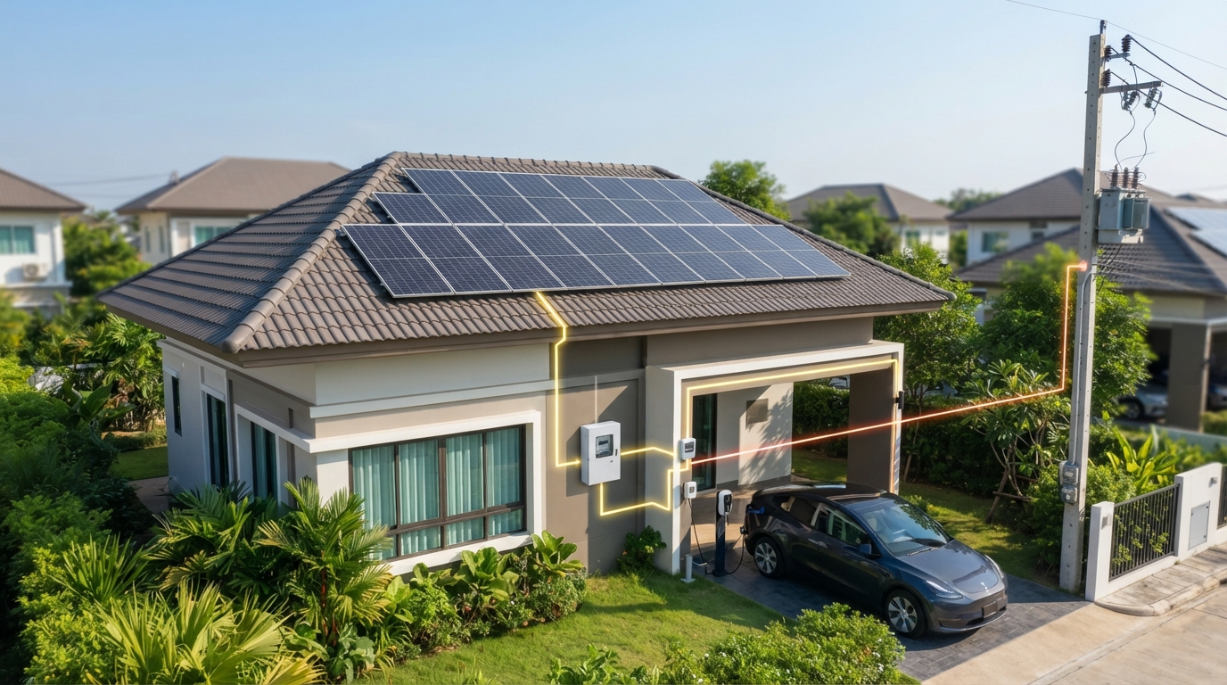Net Metering vs Net Billing เข้าใจระบบซื้อขายไฟโซลาร์เซลล์ฉบับปี 2569